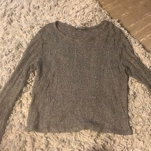 Brandy Melville long sleeve grey